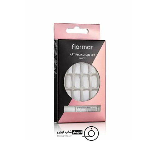 تصویر  ناخن مصنوعی سفید- ARTIFICIAL NAIL SET WHITE