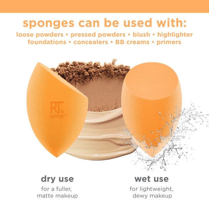 ست اسفنج آرایشی 6 عددی Miracle Sponges ریل تکنیک