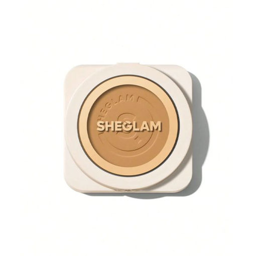 پنکک کرم پودری مات فول کاور شیگلم مدل SKIN-FOCUS HIGH COVERAGE POWDER FOUNDATION