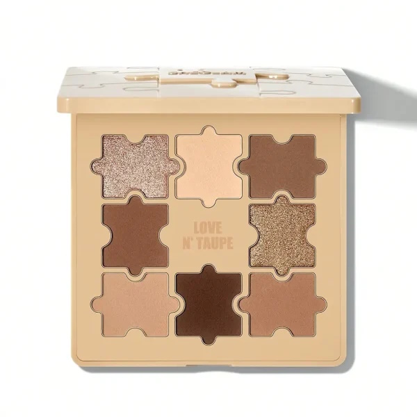 پالت سایه چشم شیگلم مدل JAZY JIGSAW EYESHADOW PALETTE-LOVE N’ TAUPE