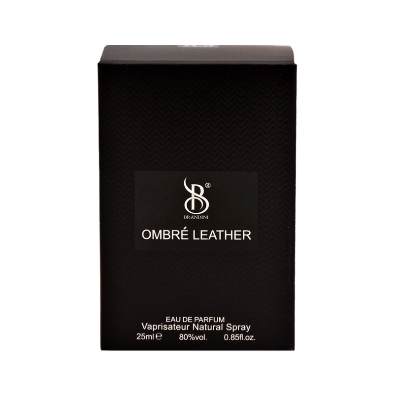 عطر جیبی برندینی مدل Ombre Leather حجم 25 میلی لیتر