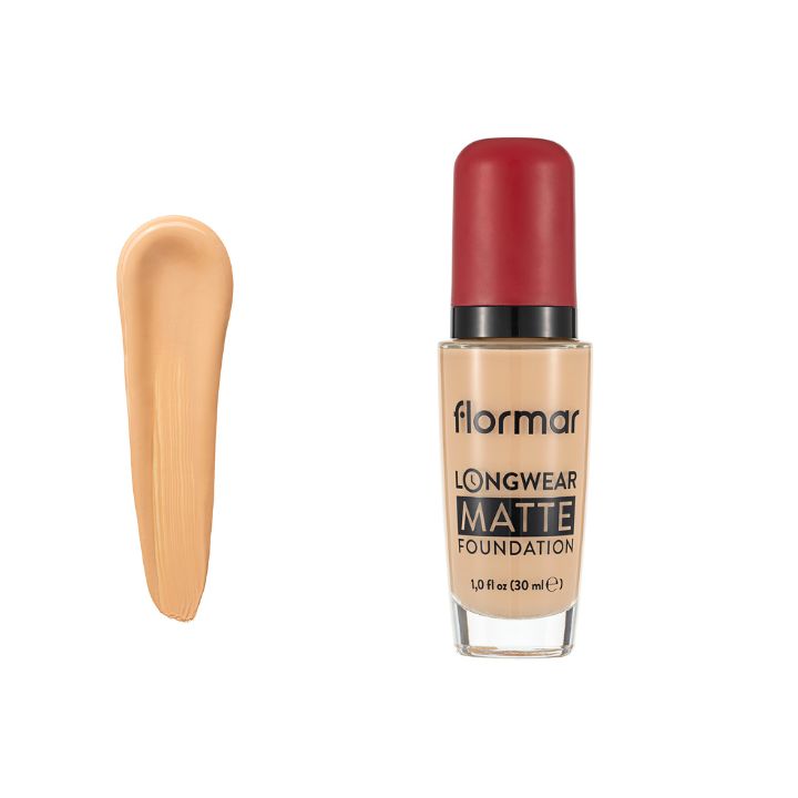 کرم پودر با ماندگاری بالا Longwear Matte Foundation