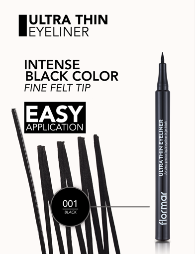 خط چشم ماژیکی اولترا تین فلورمار- ULTRA THIN EYELINER