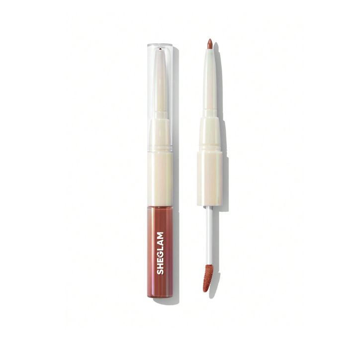 لیپ گلاس براق و خط لب دوسر شیگلم Lip Rules Liner & Gloss Pen