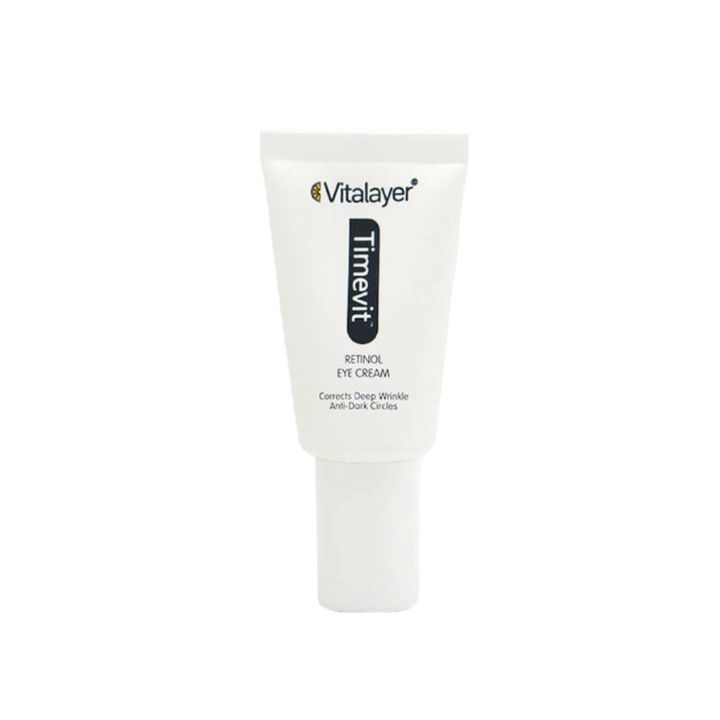 خرید کرم دور چشم ضد چروک Timevit ویتالیر 15ml