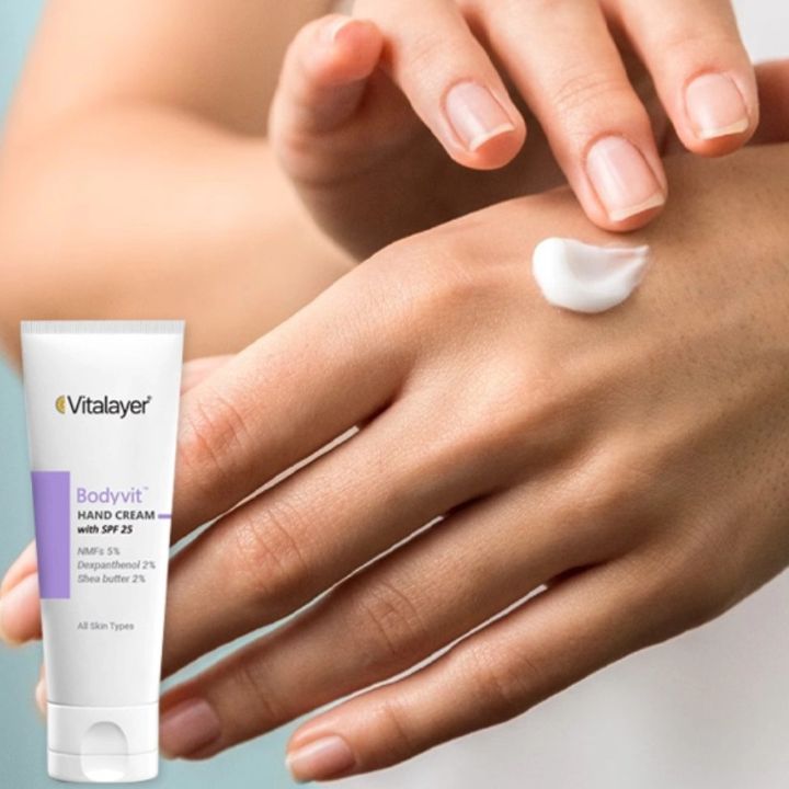 کرم دست ویتالیر SPF25 بادی ویت 75ml