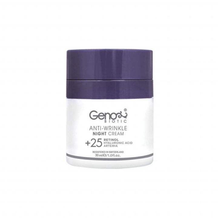 کرم ضد چروک شب ژنوبایوتیک مناسب افراد بالای 25 سال