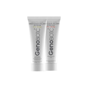 اسکراب و کرم کنترل‌کننده پوست مرغی بدن ژنوبایوتیک