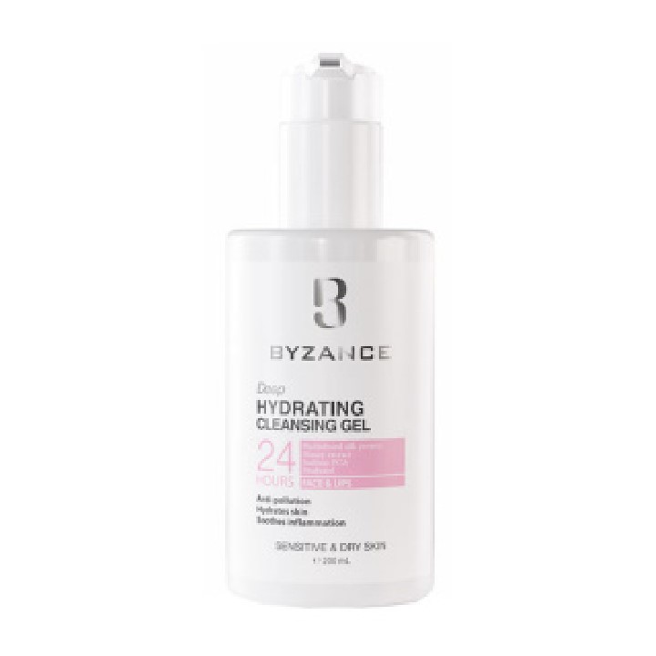 ژل شستشوی صورت بیزانس Byzance مناسب پوست خشک و حساس حجم 200 ml