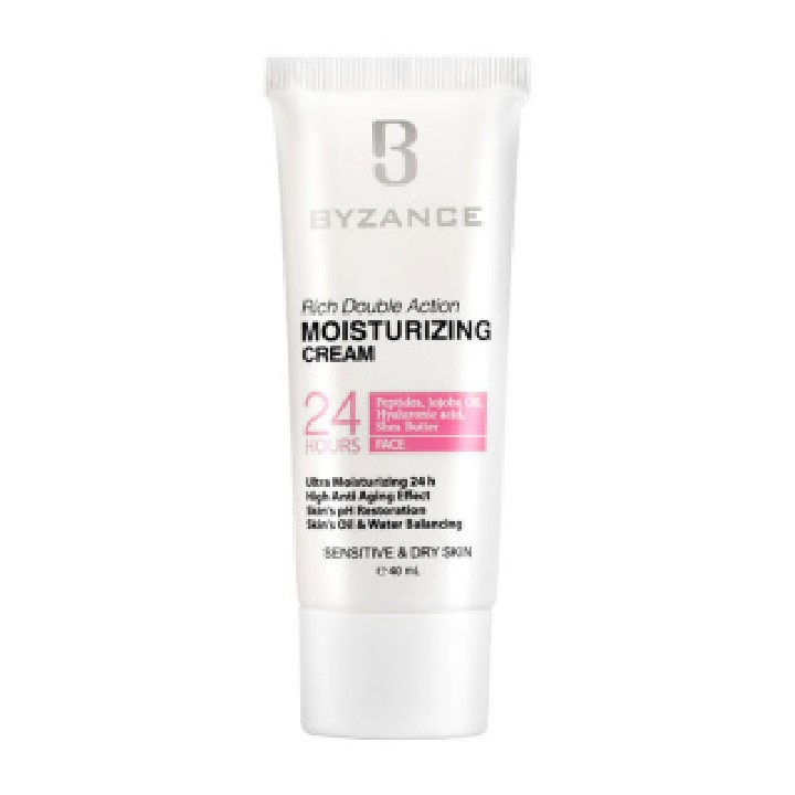 کرم مرطوب کننده غنی دو منظوره بیزانس Byzance حجم 40 ml