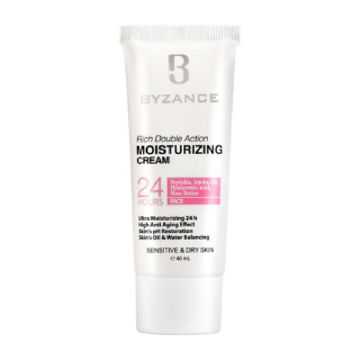 کرم مرطوب کننده غنی دو منظوره بیزانس Byzance حجم 40 ml