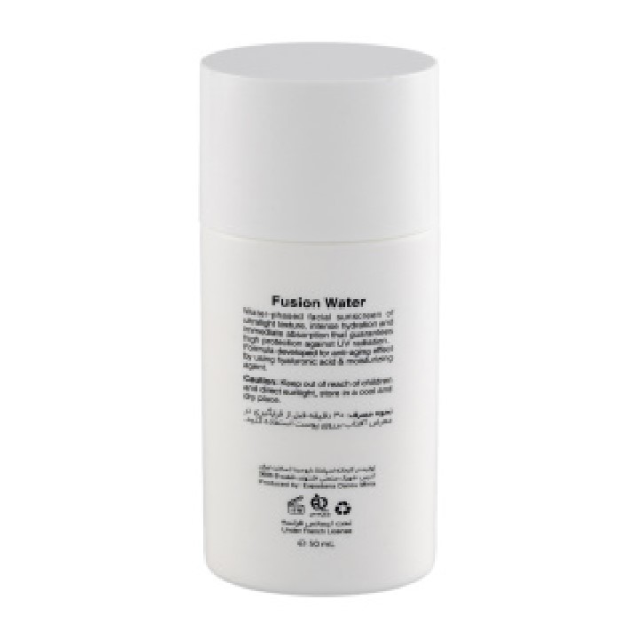 فلوئید ضد آفتاب بیزانس Byzance مدل فیوژن واتر حاوی ضد چروک با SPF50 حجم ml50