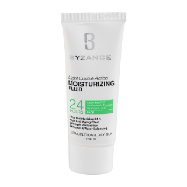 فلوئید آبرسان صورت بیزانس Byzance مناسب پوست های مختلط و چرب حجم 40 ml