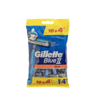 پک 14 تایی تیغ blue2 ژیلت